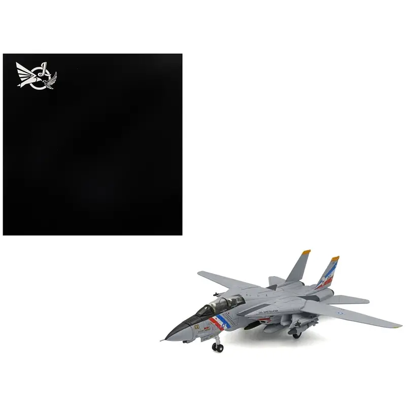 Grumman F-14D Tomcat Aircraft "Vf-2 Bounty Hunters Uss Constellation" (1990S) United States Navy 1/100 Diecast Model Airplane 1