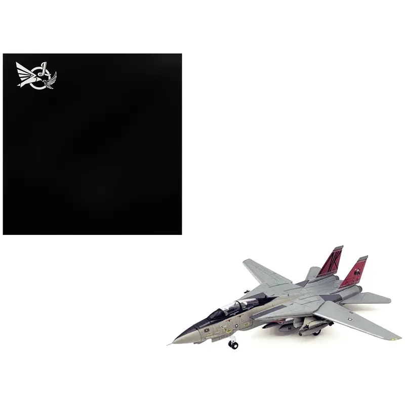 Grumman F-14D Tomcat Aircraft "Vf-31 Tomcatters Uss John C. Stennis" (2003) United States Navy 1/100 Diecast Model Airplane 1