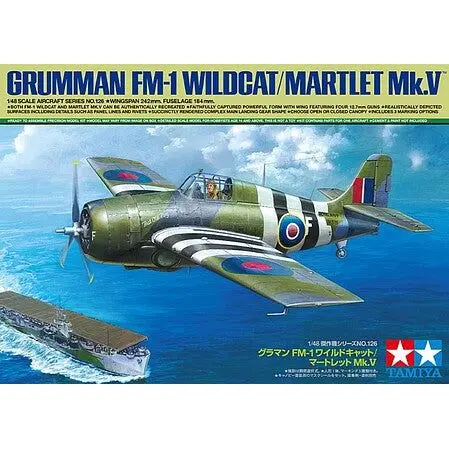 Grumman Fm-1 Wildcat/Martlet Mk.V 1-48 1