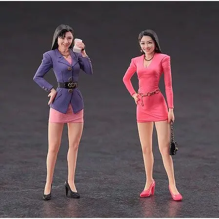 Hasegawa 80'S Bubbly Girl Figures 1