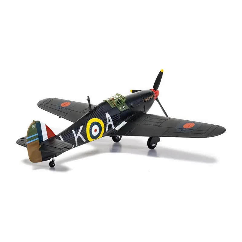 Hawker Hurricane Mk.I Fighter Aircraft "Sqn Ldr. Ian Richard 'Widge' Gleed No.87 Sqn Colerne" (1941) British Royal Air Force "The Aviation Archive" Series 1/72 Diecast Model By Corgi 1