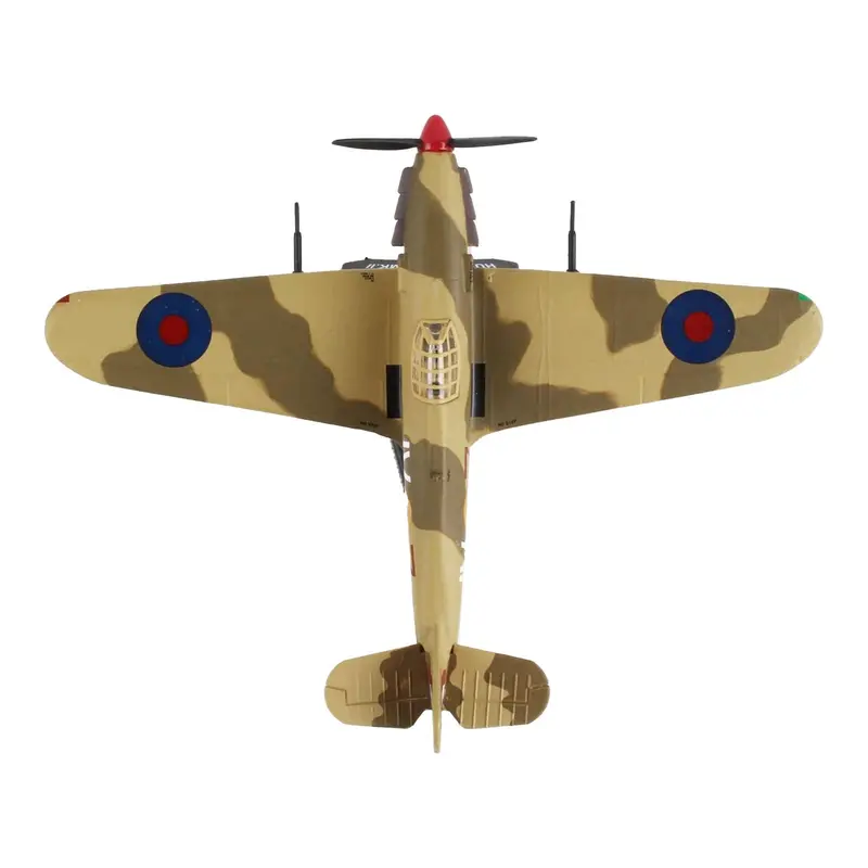 Hawker Hurricane Mk. Ii Fighter Aircraft "British Royal Air Force" 1/100 Diecast Model Airplane By Postage Stamp 1