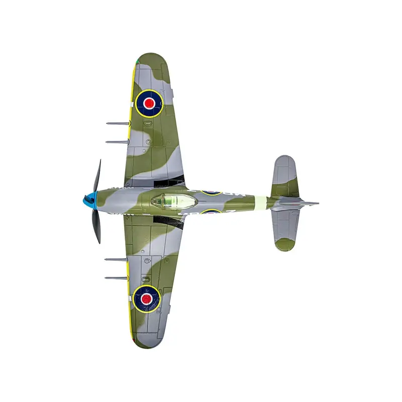 Hawker Typhoon Mk Ib Fighter-Bomber Aircraft "No. 245 (Northern Rhodesian) Squadron" Royal Air Force (1942) "Planes Of World War Ii" Series 1/72 Diecast Model Airplane By Luppa 1