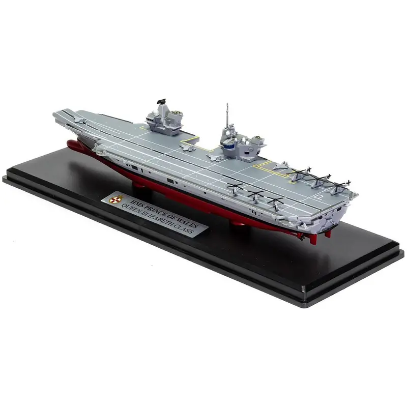 Hms Prince Of Wales (R09) Aircraft Carrier "Queen Elizabeth-Class" British Royal Navy "Naval Power" Series 1/1250 Diecast Model By Corgi 1