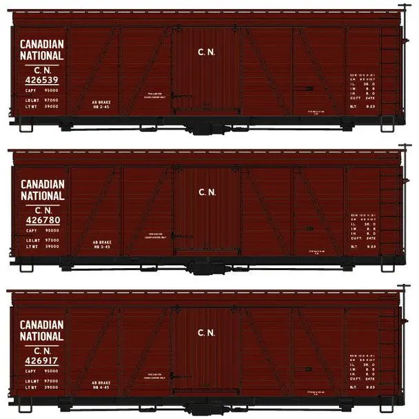 Ho Cn 36' Boxcar Single 1