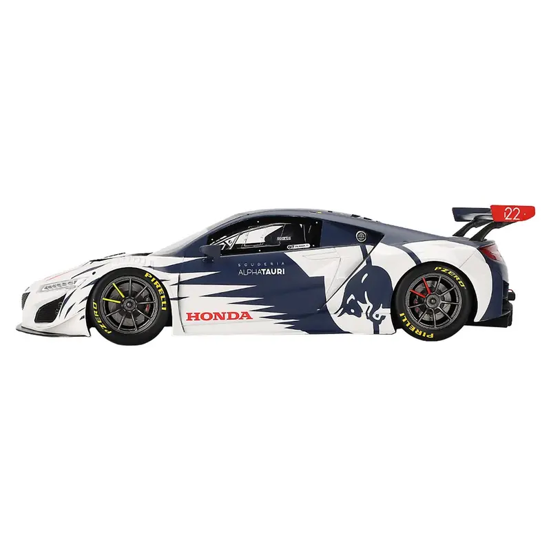 Honda Nsx Gt3 Evo #22 Yuki Tsunoda "Alphatauri" "Red Bull Formula Nurburgring" (2023) 1/18 Model Car By Top Speed 1