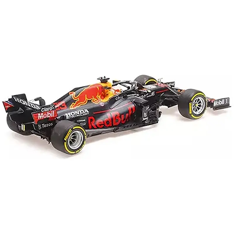 Honda Red Bull Racing Rb16b #33 Max Verstappen "Oracle" Winner F1 Formula One Mexico Gp (2021) With Driver Limited Edition To 1108 Pieces Worldwide 1/18 Diecast Model Car By Minichamps 1