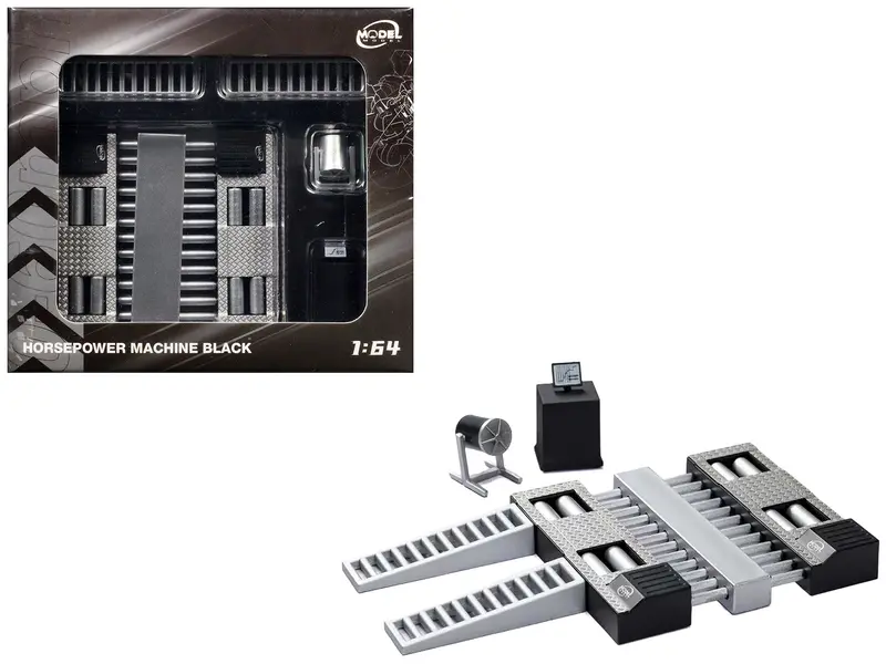 Horsepower Machine Black 1/64 Diecast Model By Model Model 1