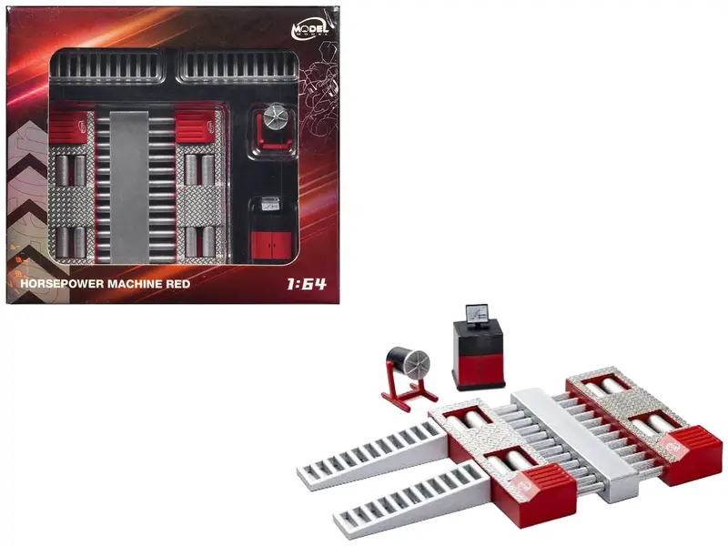 Horsepower Machine Red 1/64 Diecast Model By Model Model 1