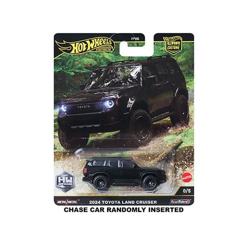 "Hw Off Road" 5 Piece Set "Car Culture" 2024 Series H Diecast Model Cars By Hot Wheels 1