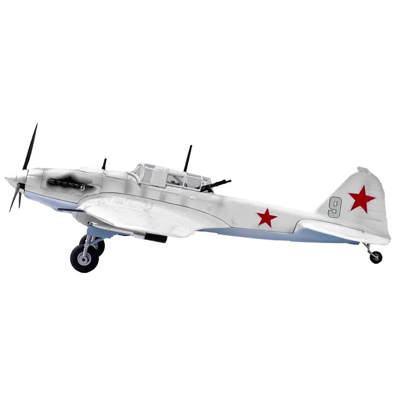 Ilyushin Il-2 Shturmovik Aircraft White "3Rd Squadron 505Th Air Assault Regiment 226Th Air Assault Division Battle Of Stalingrad" (1942) Soviet Air Force 1/72 Diecast Model Airplane By Legion 1