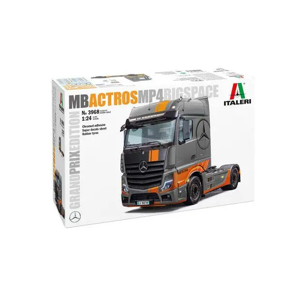 Ita3968 - Italeri 1/24 Mercedes-Benz Actros Mp4 Giga Space Gp Edition 1