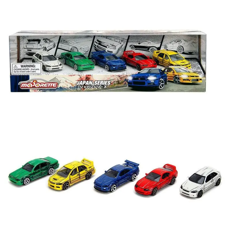 Japan Series (2024) 5 Piece Set 1/64 Diecast Model Cars By Majorette 1