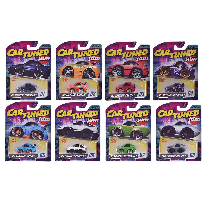 Jdm Tuners Series 1 Set Of 8 Pieces Diecast Model Cars By Cartuned 1