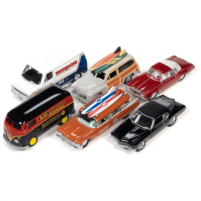 Johnny Lightning "2-Packs" 2023 Set B Of 6 Pieces Release 2 1/64 Diecast Model Cars By Johnny Lightning 1