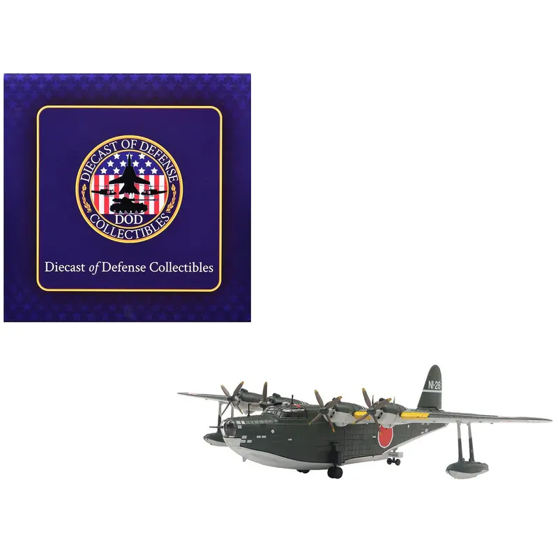 Kawanishi H8k2 "Emily" Aircraft "Imperial Japanese Navy Air Service" 1/144 Diecast Model By Diecast Of Defense 1