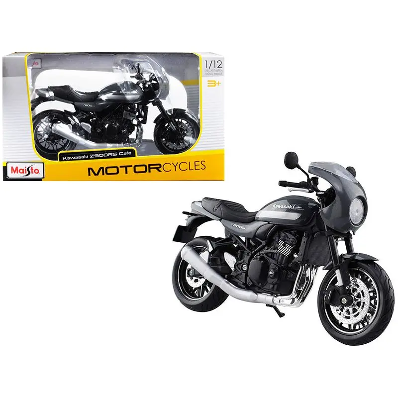 Kawasaki Z900rs Cafe Gray 1/12 Diecast Motorcycle Model By Maisto 1