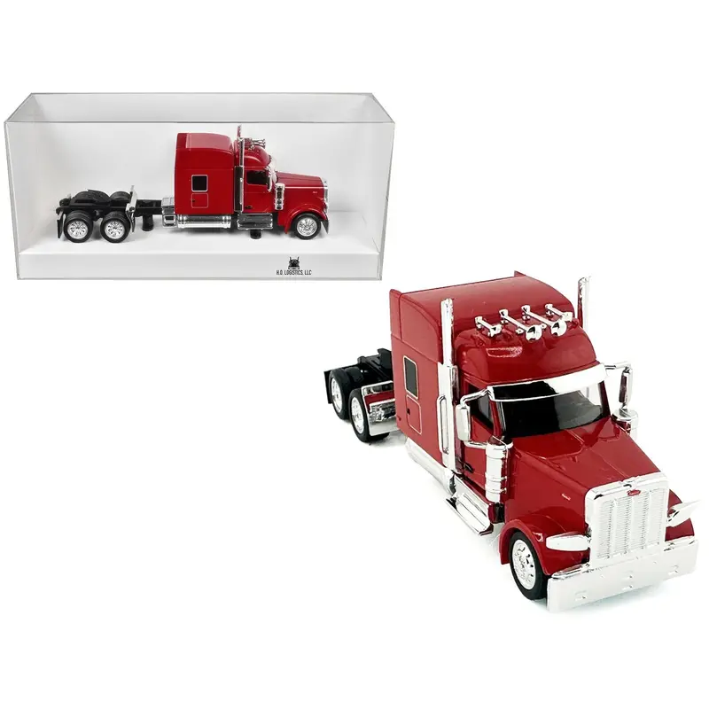 Kenworth W990 2-Axel Day Cab Black 1/87 (Ho) Plastic Model Car By Ho Logistics 1