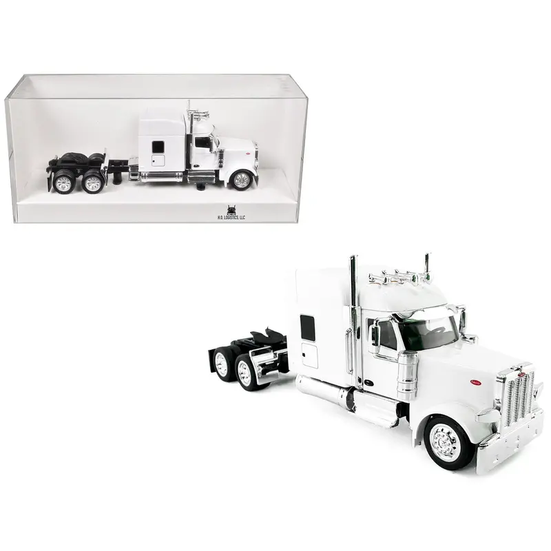 Kenworth W990 2-Axel Day Cab Red 1/87 (Ho) Plastic Model Car By Ho Logistics 1