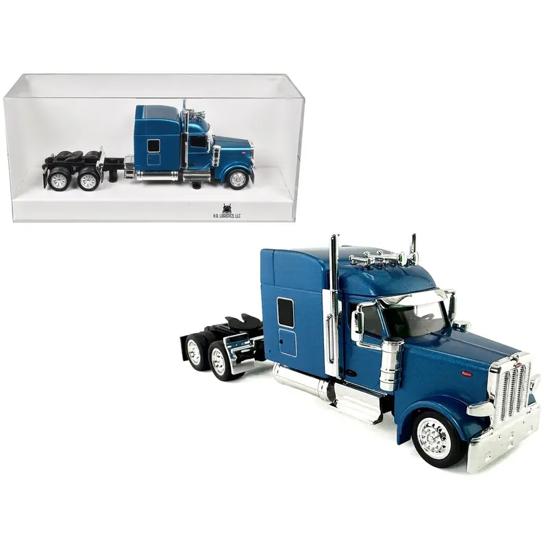 Kenworth W990 2-Axel Day Cab White 1/87 (Ho) Plastic Model Car By Ho Logistics 1