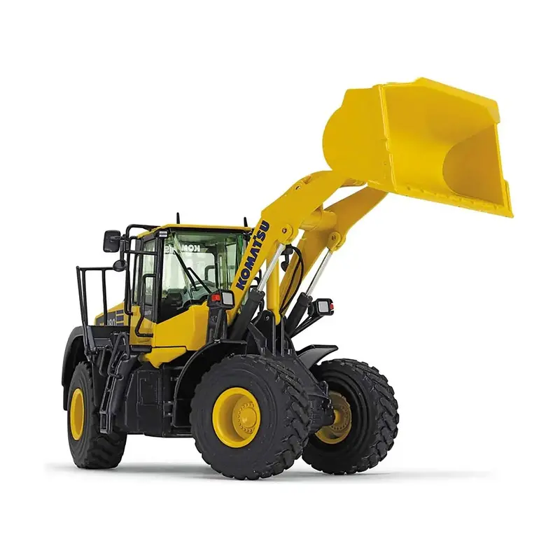 Komatsu Wa380-8 Wheel Loader Yellow 1/50 Diecast Model By Nzg 1