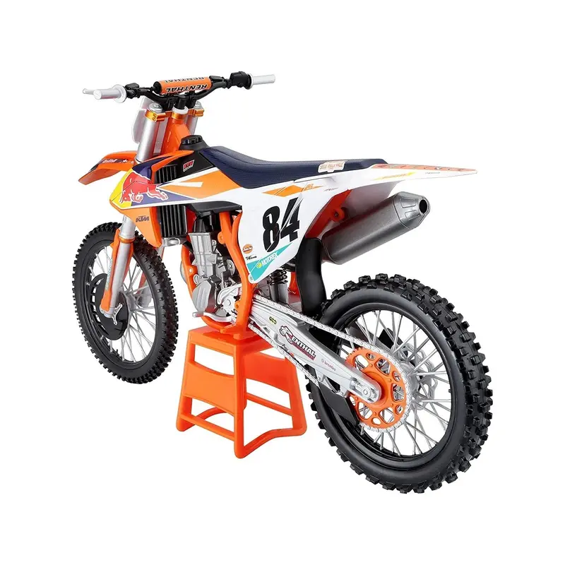 Ktm 450 Sx-F #84 Jeffrey Herlings "Red Bull Ktm Factory Racing" (2018) 1/6 Diecast Motorcycle Model By Maisto 1