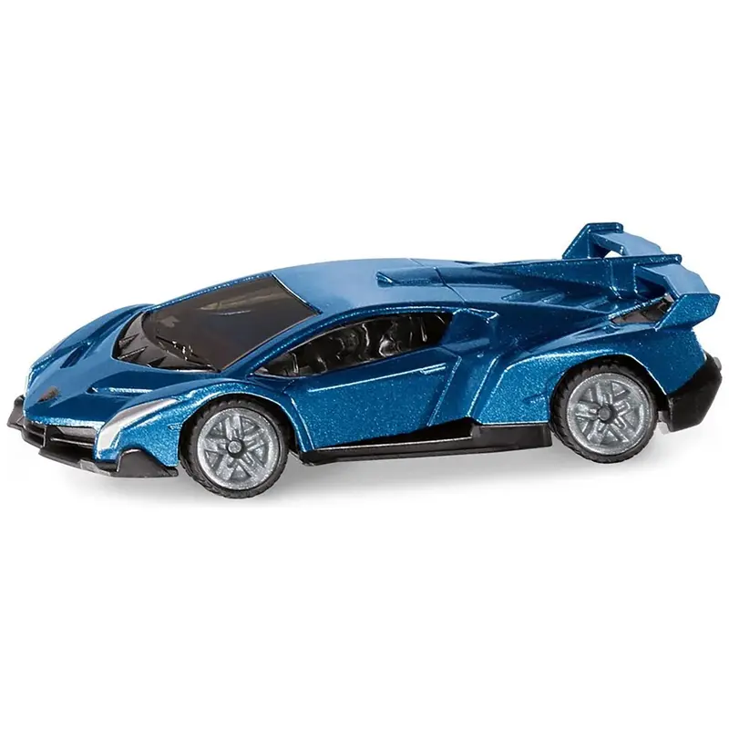 Lamborghini Veneno Blue Metallic Diecast Model Car By Siku 1