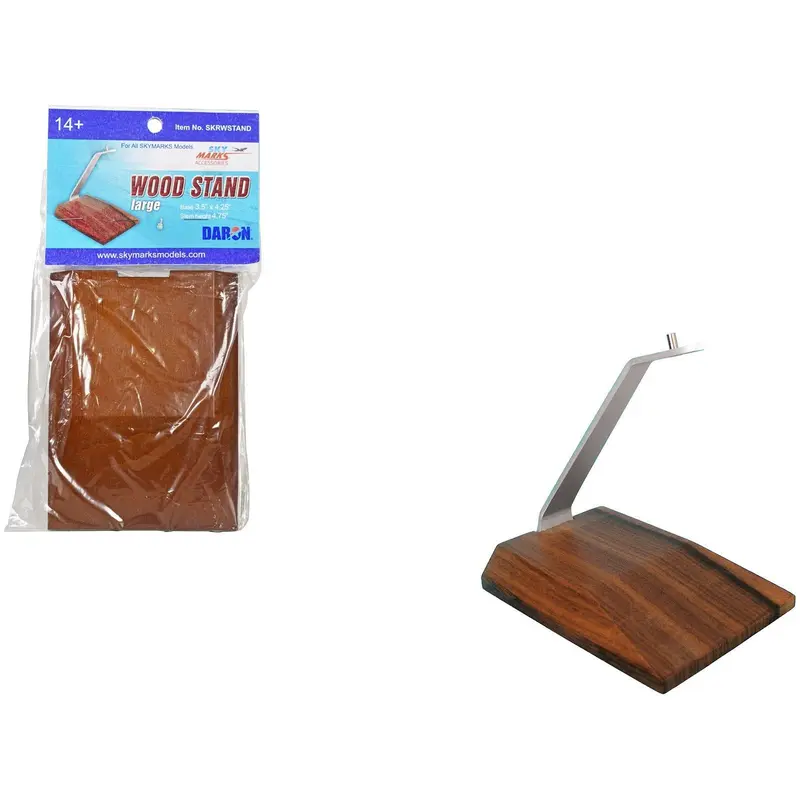 Large Wood Stand For "Skymarks" All Scale Models By Skymarks 1