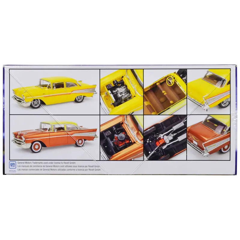 Level 5 Model Kit 1957 Chevrolet Bel Air 2-In-1 Kit 1/25 Scale Model By Revell 1