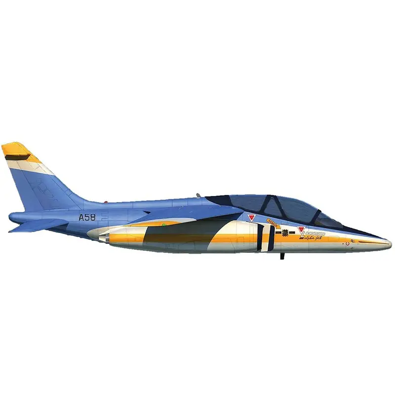 Lockheed Alpha Jet Aircraft "Vtx-Ts Competition" United States Navy "Military" Series 1/72 Diecast Model Airplane By Herpa 1