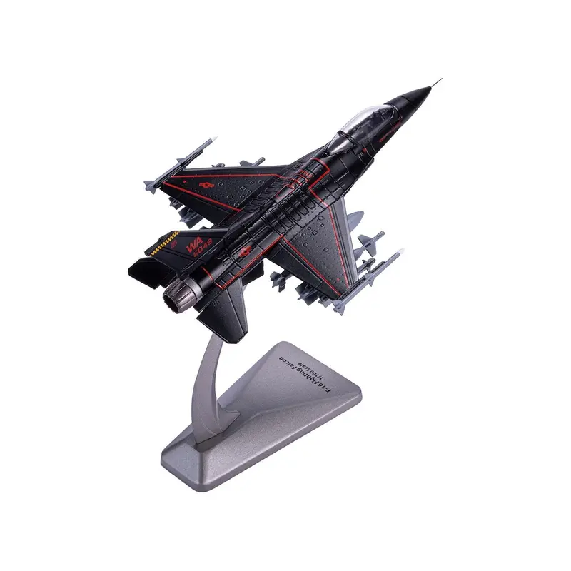Lockheed F-16 Fighting Falcon Fighter Aircraft "Wraith 64Th Aggressor Squadron Nellis Afb" (2020) United States Air Force "Collector Series" 1/100 Diecast Model By Air Force 1 1