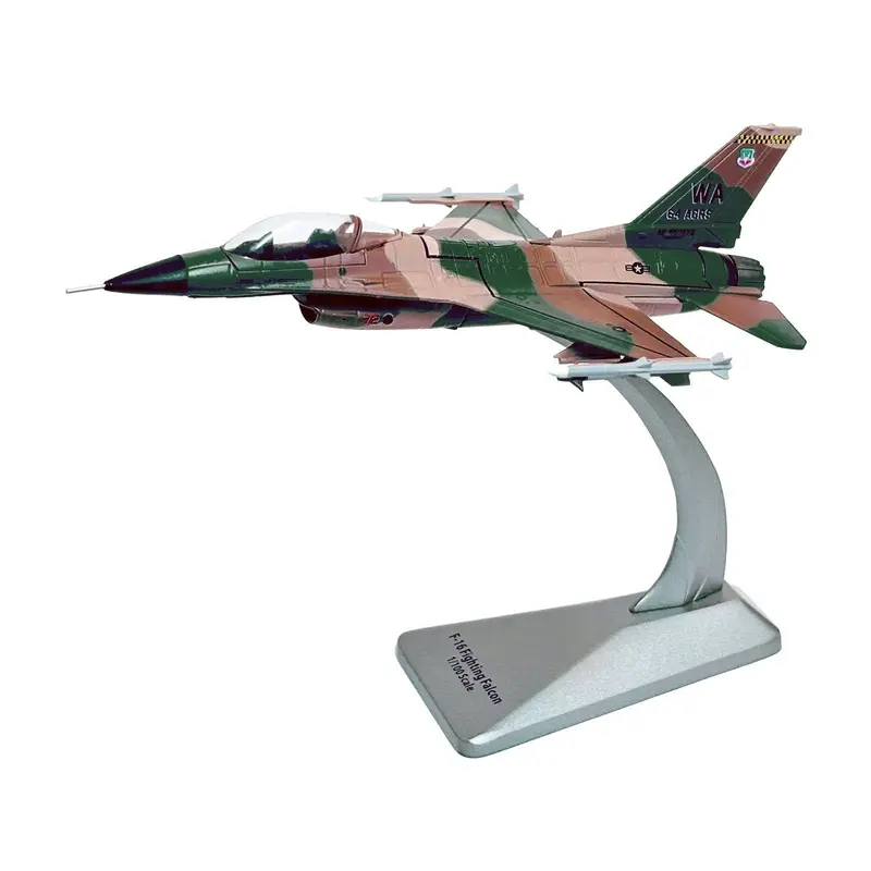 Lockheed F-16C Fighting Falcon Fighter Aircraft "Block 32 64Th Aggressor Squadron Nellis Afb" (2007) United States Air Force "Collector Series" 1/100 Diecast Model By Air Force 1 1