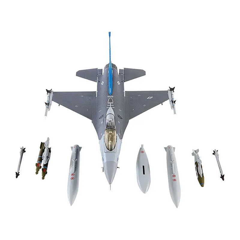 Lockheed F-16D Fighting Falcon Fighter Plane "Usaf Ang 121St Fighter Squadron 113Th Fighter Wing" (2011) 1/72 Diecast Model By Jc Wings 1