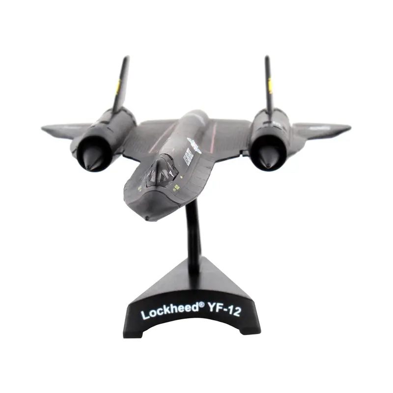 Lockheed Yf-12 Sr-71 Blackbird Aircraft "Nasa" United States Air Force 1/200 Diecast Model Airplane By Postage Stamp 1