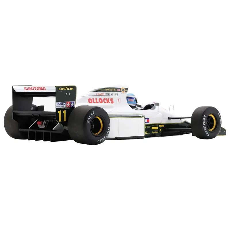 Lotus 102B #11 Mika Hakkinen Formula One F1 "Monaco Gp" (1991) With Acrylic Display Case 1/18 Model Car By Spark 1