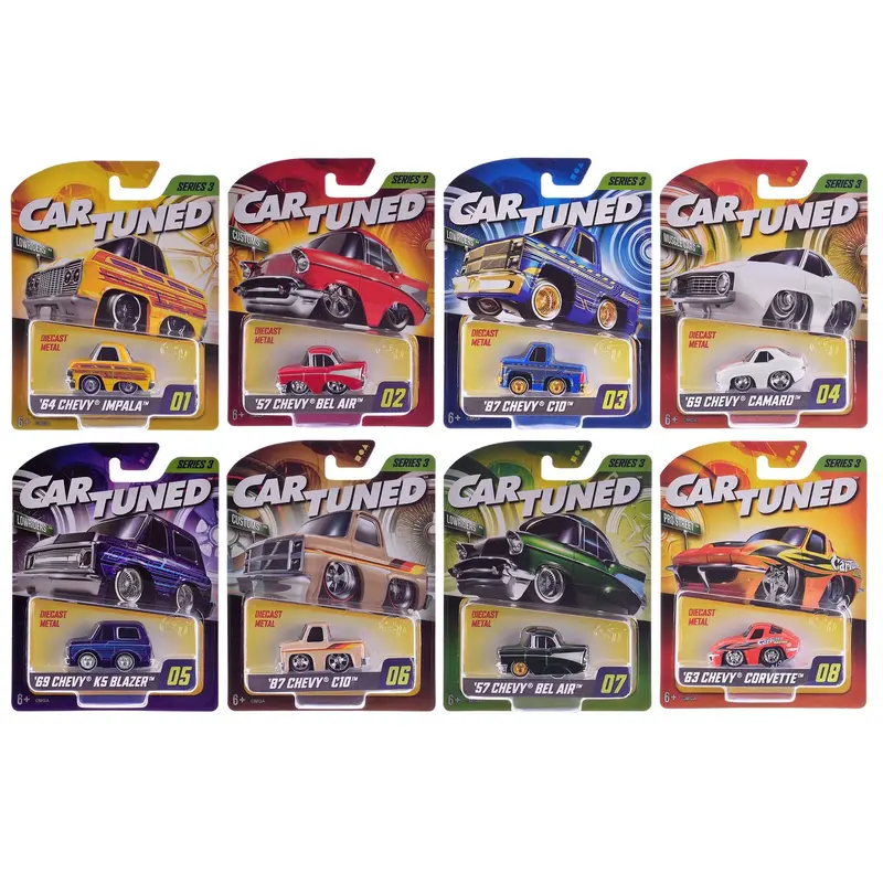 Mainline 2025 Series 3 Set Of 8 Pieces Diecast Model Cars By Cartuned 1
