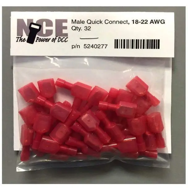 Male Quick Con Red 32Pkg 1