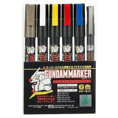 Marker Basic Set 6Pk 1