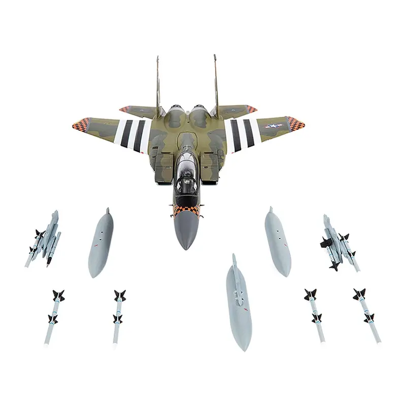 Mcdonnell Douglas F-15C Eagle Fighter Plane "U.S. Ang 173Rd Fighter Wing" (2020) 1/72 Diecast Model By Jc Wings 1