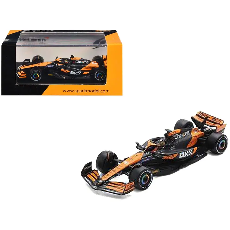 Mclaren Mcl38 #81 Oscar Piastri Formula One F1 "Australian Gp" (2024) 1/64 Diecast Model Car By Spark 1