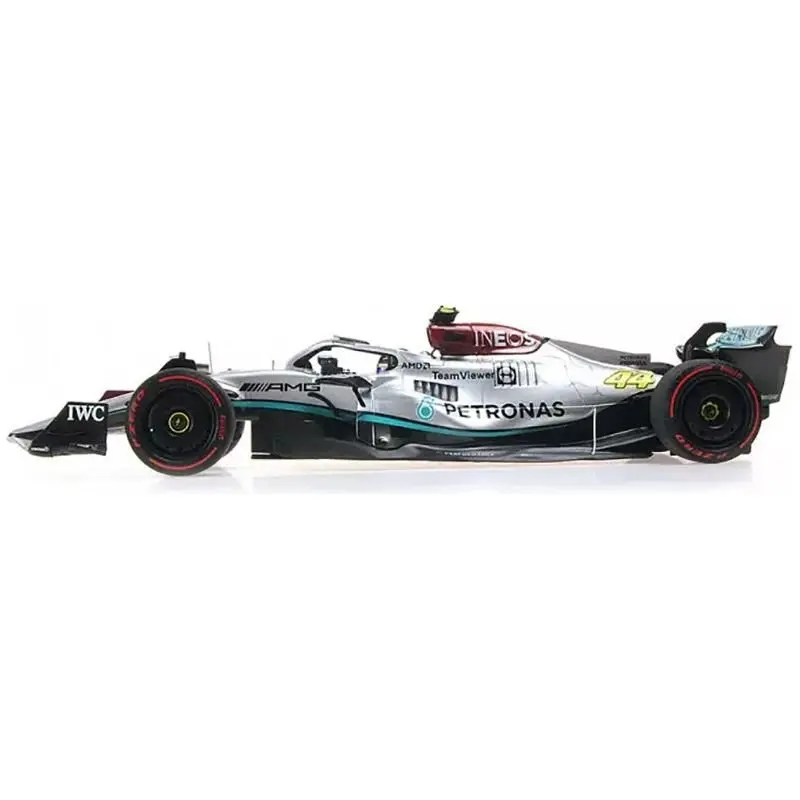 Mercedes-Amg F1 W13 E Performance #44 Lewis Hamilton 2Nd Place Formula One F1 "Brazilian Gp" (2022) With Driver Limited Edition To 336 Pieces Worldwide 1/18 Diecast Model Car By Minichamps 1