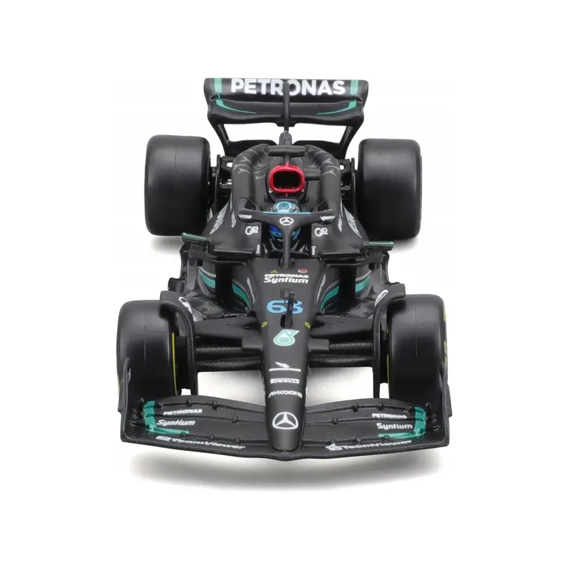 Mercedes-Amg F1 W14 E Performance #63 George Russell "Petronas" "Formula One F1 World Championship" (2023) With Driver In Car 1/43 Diecast Model Car By Bburago 1