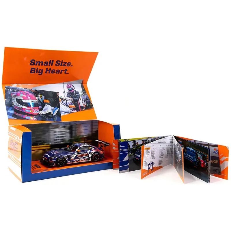 Mercedes-Amg Gt3 #77 Maro Engel "Craft-Bamboo Racing" Winner Macau Gt Cup (2022) "Hobby64" Series 1/43 Diecast Model Car By Tarmac Works 1