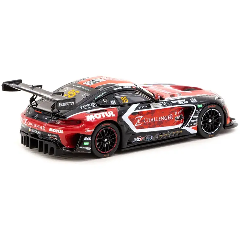 Mercedes-Amg Gt3 #95 Darryl O'young "Craft-Bamboo Racing" Winner Macau Gt Cup Race 2 (2021) "Hobby64" Series 1/64 Diecast Model Car By Tarmac Works 1