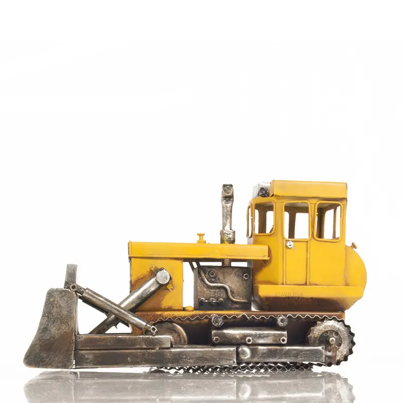 Metal Handmade Bulldozer Model 1