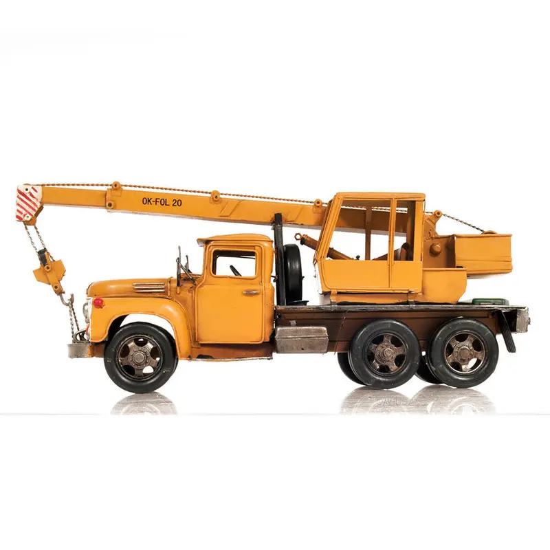 Metal Handmade Crane Truck Model 1