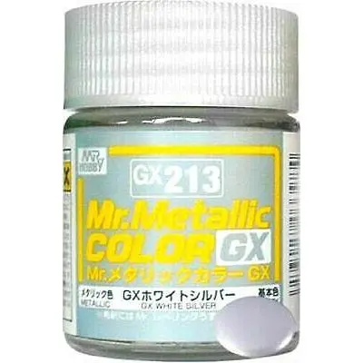 Metallic White Silver 1