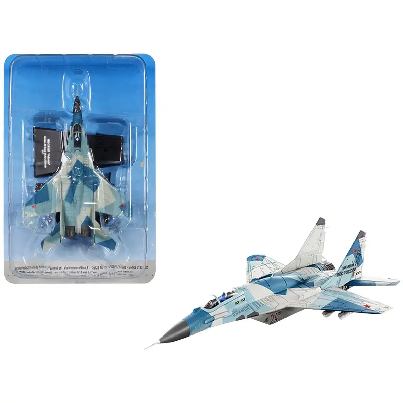 Mikoyan Mig-29 Smt "Fulcrum" Fighter Aircraft "Avgr 7000 Avb" (2012) Russian Air Force 1/100 Diecast Model By Hachette Collections 1