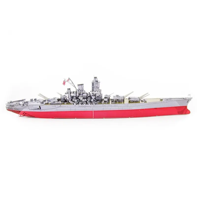 Model Kit Yamato Battleship "Imperial Japanese Navy" (Challenging Difficulty) Steel Model By Metal Earth 1