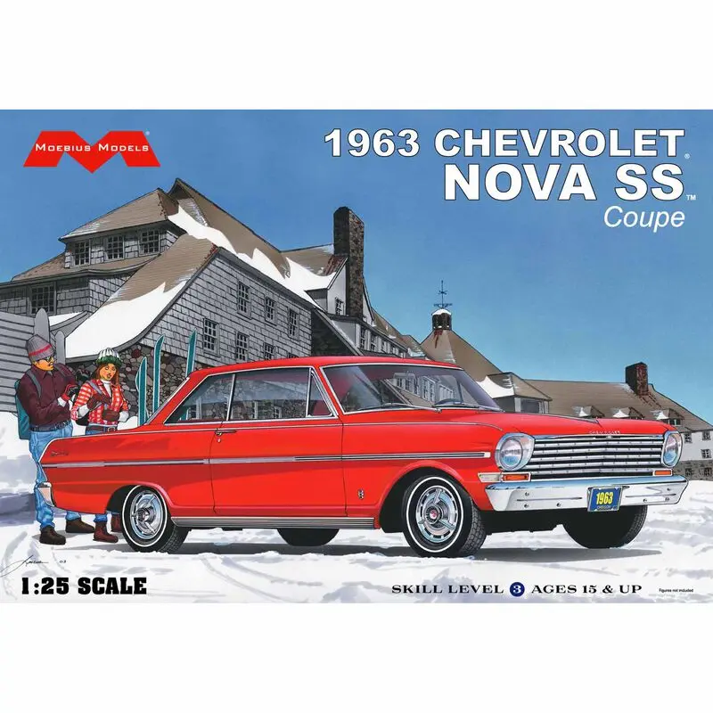 Moebius 1963 Chevrolet Nova Ss Coupe (1/25) 1